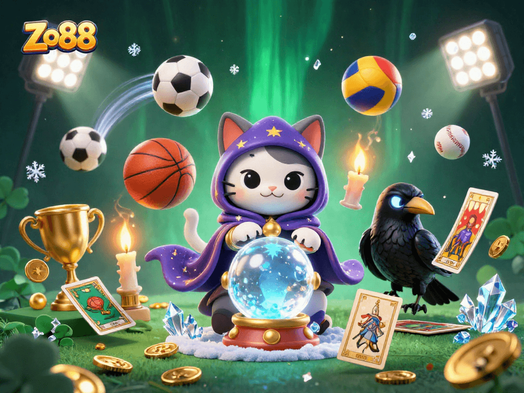 Engage with Zo88's thrilling gambling experience featuring lively characters and sports elements.