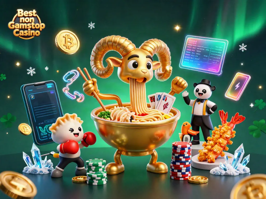 Engage with the Best non Gamstop Casino featuring vibrant 3D characters and dynamic game elements.