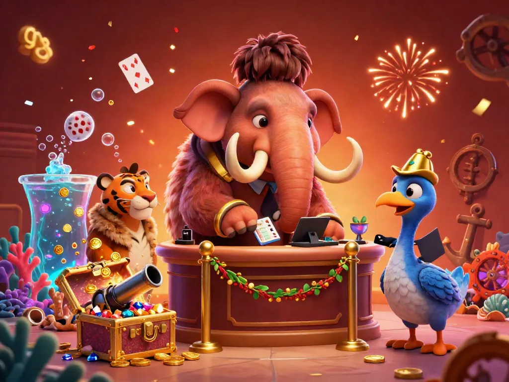 Experience excitement at go8 casino with a woolly mammoth bouncer and saber-tooth tiger VIP.