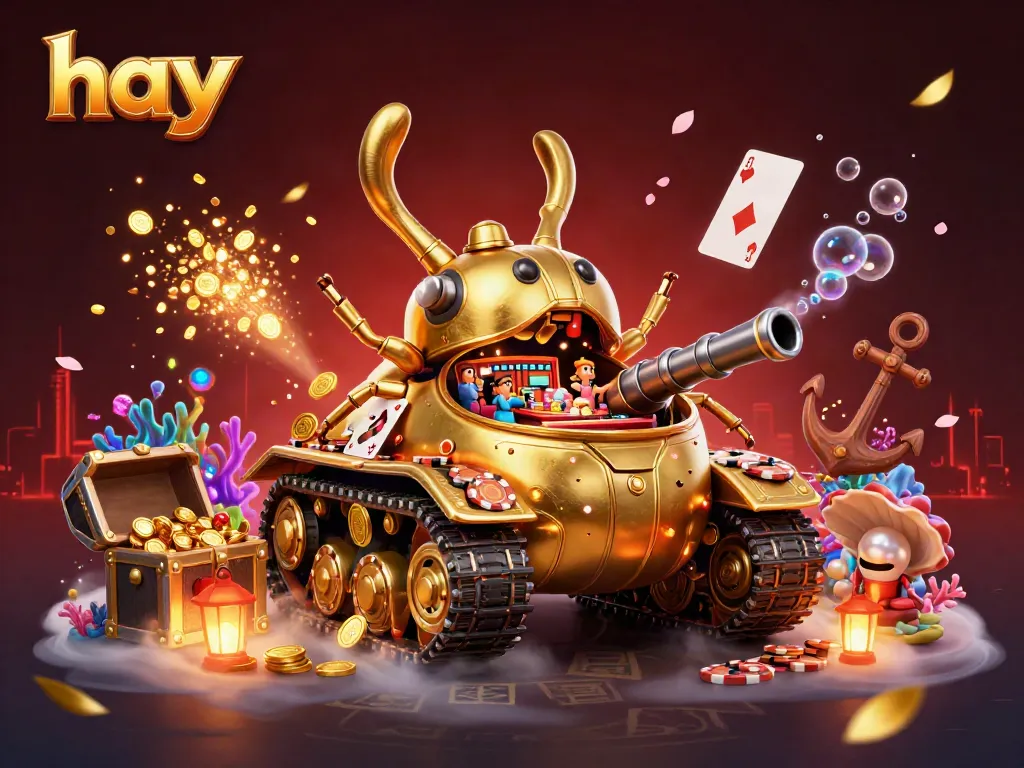 Experience thrilling gameplay at hay with a vibrant digital casino scene brimming with excitement.