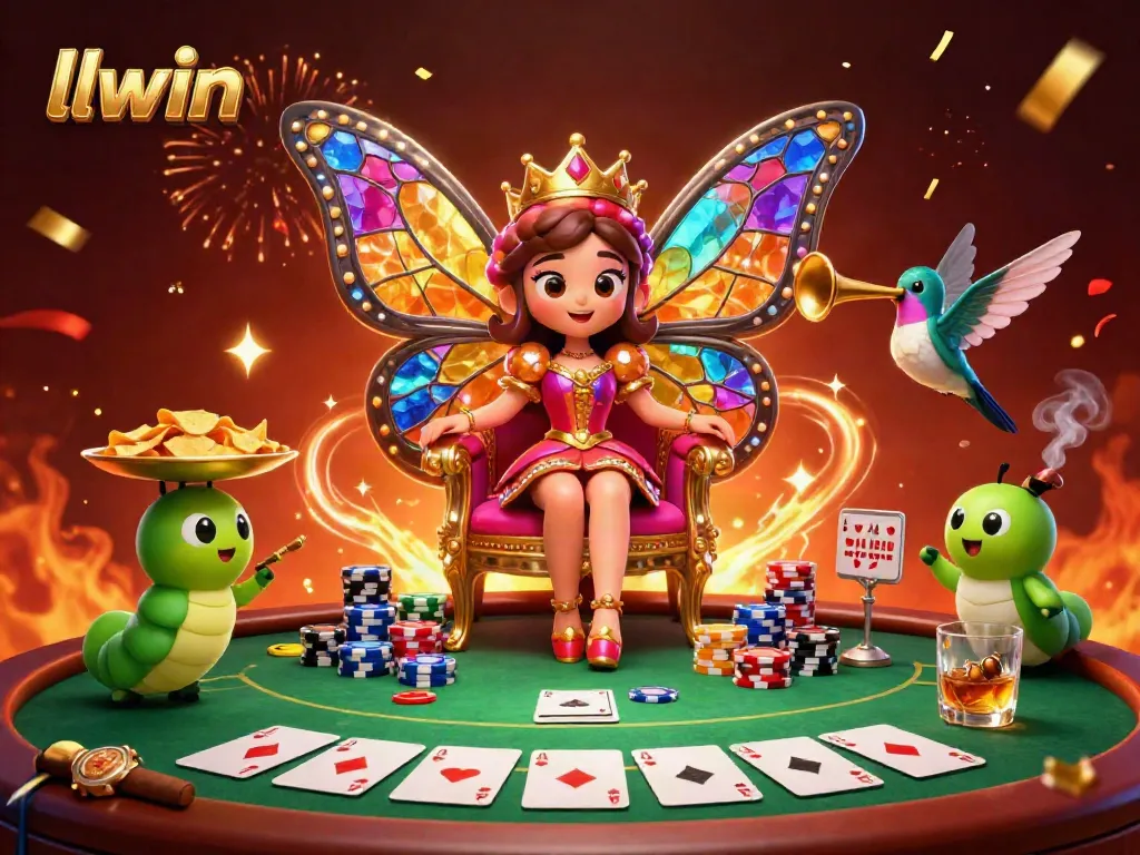 Experience thrilling gambling adventures with llwin, highlighted by a vibrant 3D carnival scene.