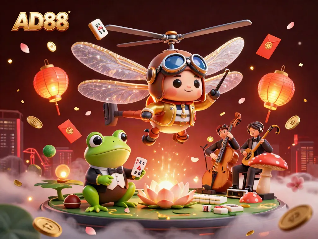 Engage in thrilling casino experiences at AD88 with players in a colorful, dynamic environment.