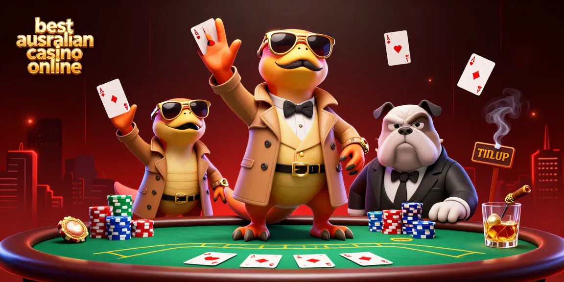 Experience the excitement of the best australian casino online with 3D raptors in a trench coat.