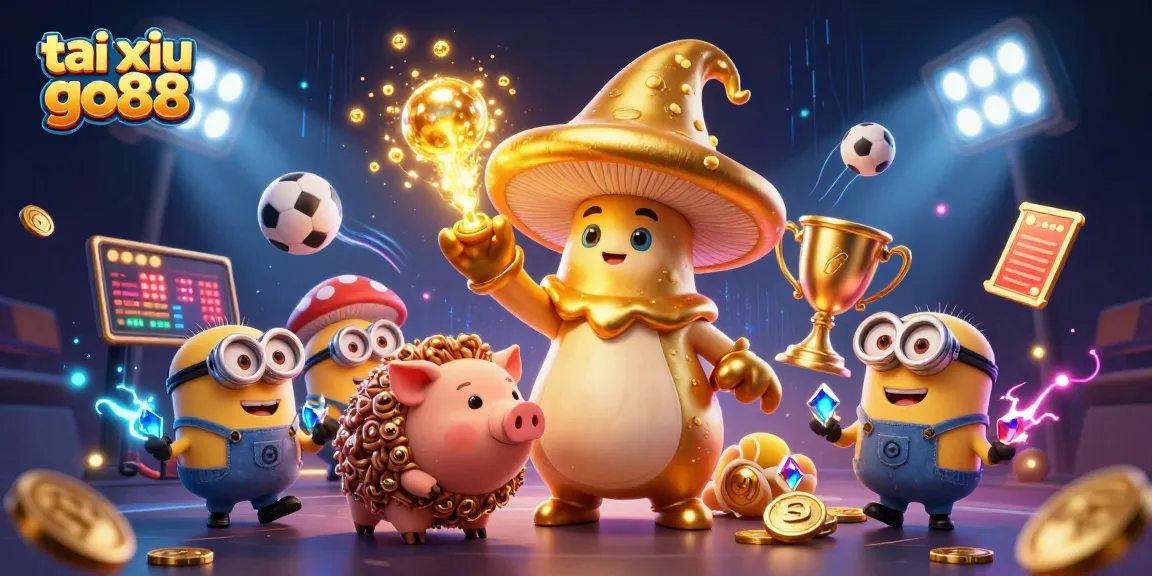 Engage with the thrilling game experience of tai xiu go88 featuring magical characters and dynamic sports elements.