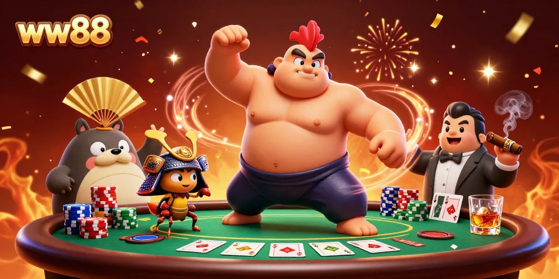 Experience thrilling wins at ww88 with an epic poker showdown featuring dynamic characters.