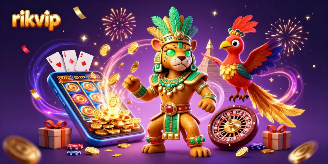 Spin the reels and chase jackpots with rikvip's vibrant casino excitement, featuring stunning visuals.
